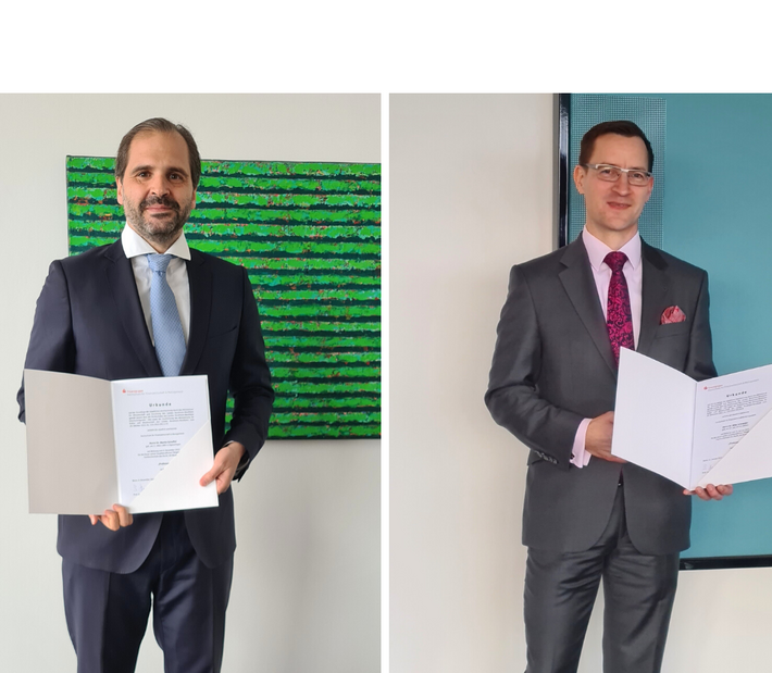 Martin Scheffel und Mike Schneider