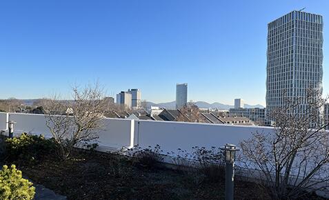 Ausblick Dachterasse HFM