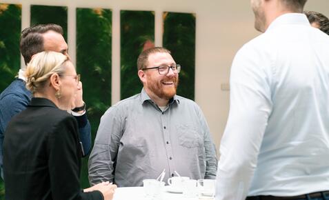 Gespräch während des Financial Planner Forums 2024