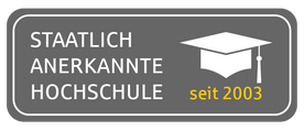 HFM staatlich anerkannte Hochschule seit 2003
