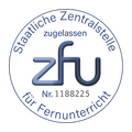 Siegel für Banking & Finance der Staatlichen Zentralstelle für Fernunterricht