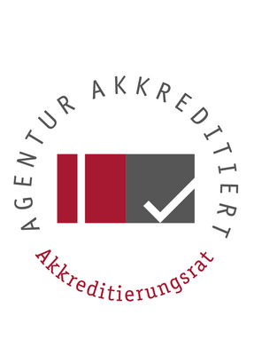 Akkreditierungssiegel der Stiftung Akkreditierungsrat