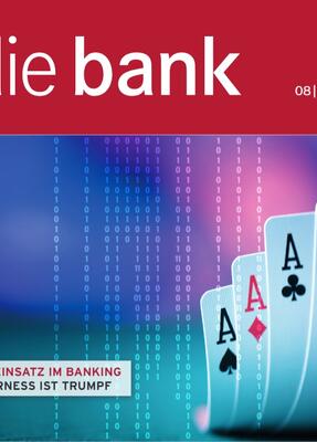 Titelbild der Fachzeitschrift "die bank"